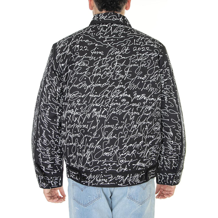 Armah Lined Eisenhower Black - Giacca Estiva Uomo Nera / Multicolore DK0A4YULBLK1  DICKIES 