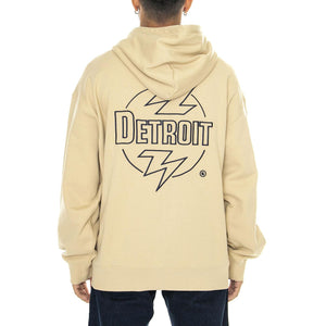 Hooded Ablaze Jacket Cornsilk / Air Force Blue - Felpa con Cappuccio e Zip Uomo Beige I033623.2ARXX  CARHARTT WIP 