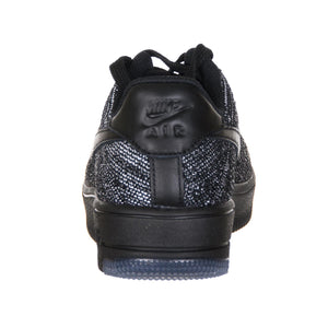 NIKE AIR FORCE 1 FLYKNIT LOW BLACK/BLACK-WHITE 93369_4  NIKE 