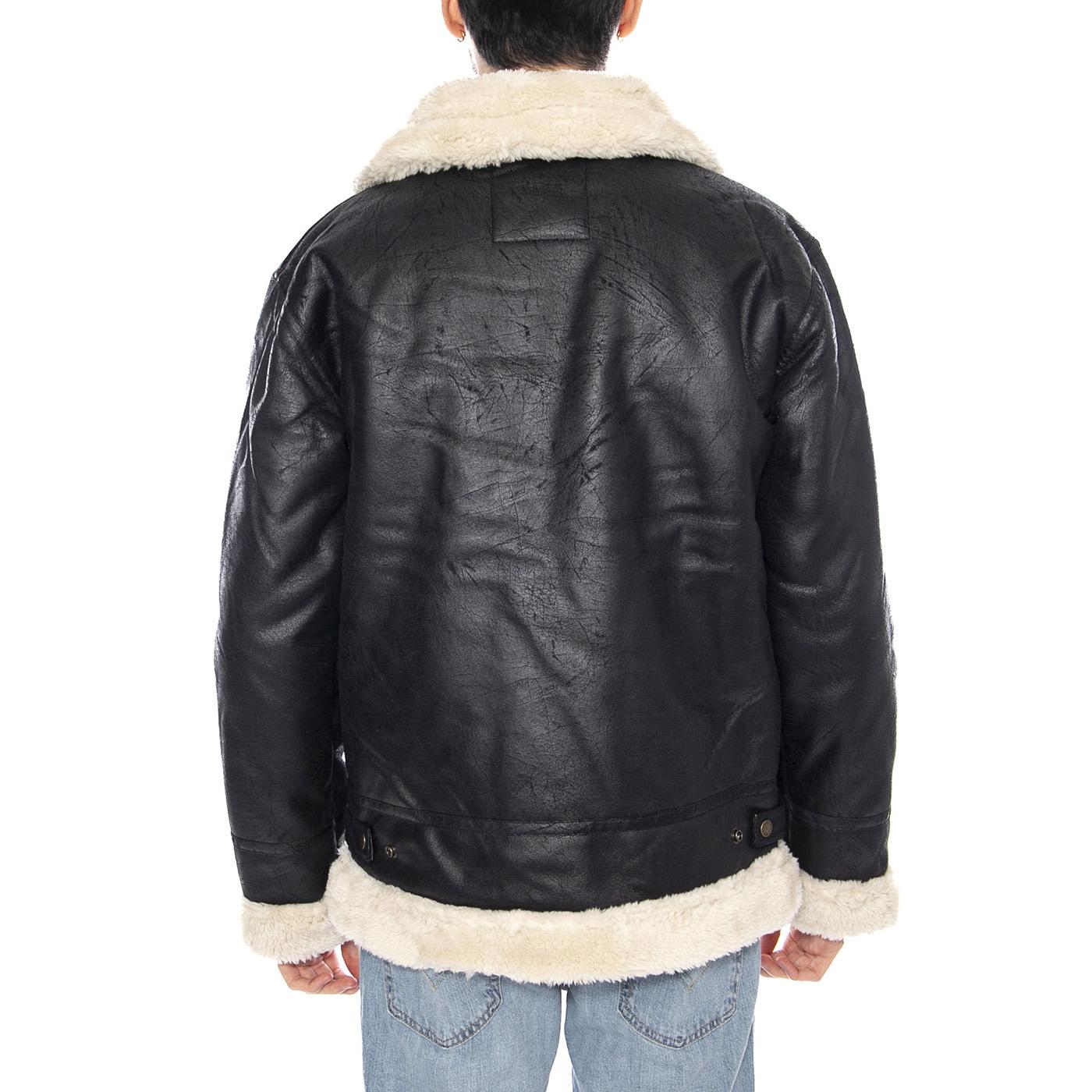 B3 FL -- Giacca Uomo Nero F143106 3 ALPHA INDUSTRIES 