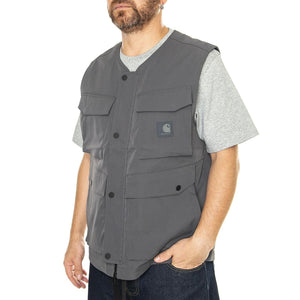 Balto Vest Graphite - Giacca Smanicata Uomo Grigia I033615.87XX  CARHARTT WIP 