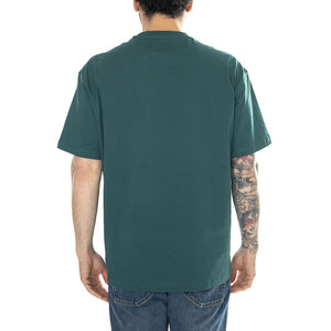 Plain Loose Tee Evergreen - Maglietta Girocollo Uomo Verde 112350757  LEE 