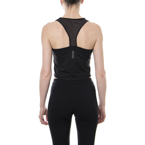 Explosive Run L Crop Top W Puma Blac 51630001  PUMA 