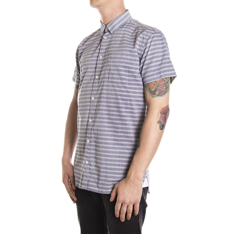 BELLINO SHIRT MEDIUM BLUE 140620082-1002  MINIMUM 