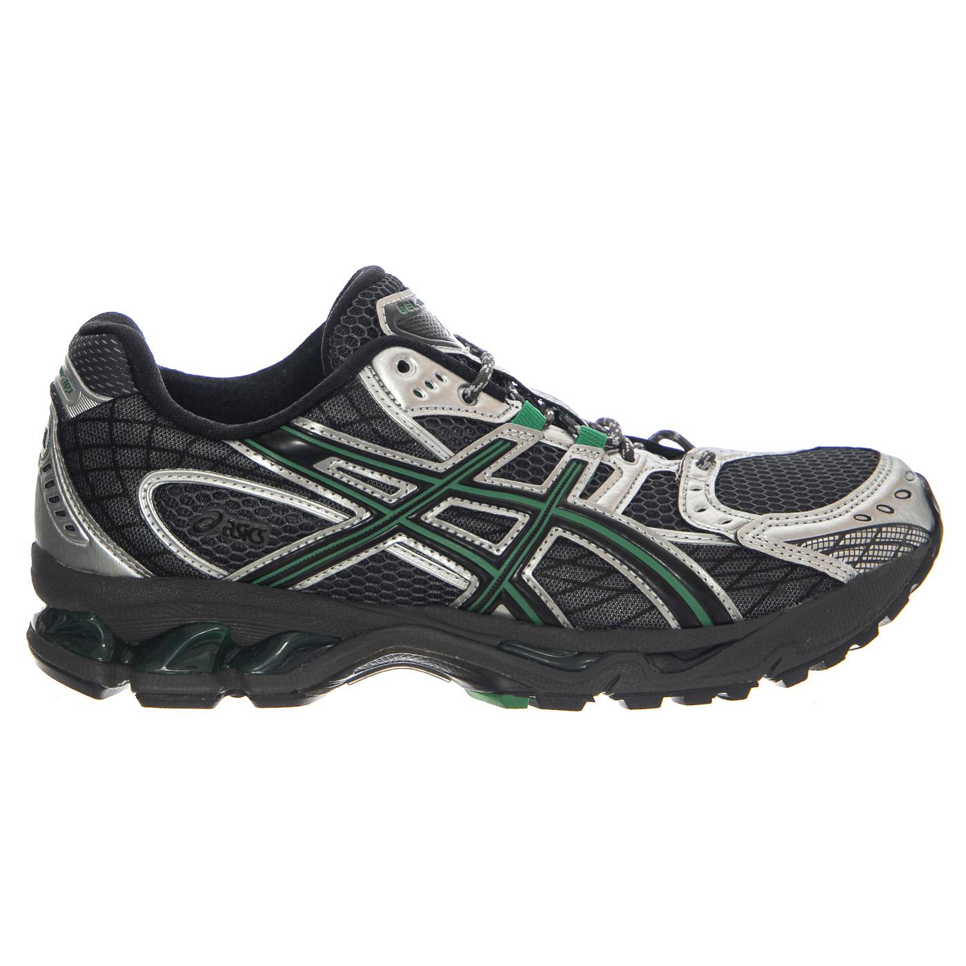 GEL-NIMBUS 10.1 Obsidian Grey / Green Basil Shoes - Scarpe Stringate Uomo Grigio / Multicolore 1203A543-022 . ASICS 