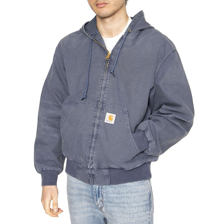 OG Active Jacket Dusky Blue - Giacca con Cappuccio Uomo Blu I034820.2OT4O  CARHARTT WIP 