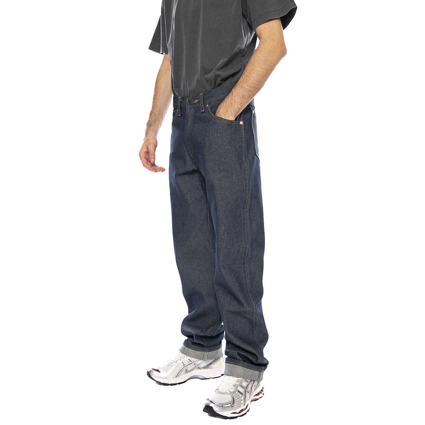 13MWZ Copper Grey Denim Jeans - Pantaloni Denim Jeans Uomo Blue 112358040  WRANGLER 