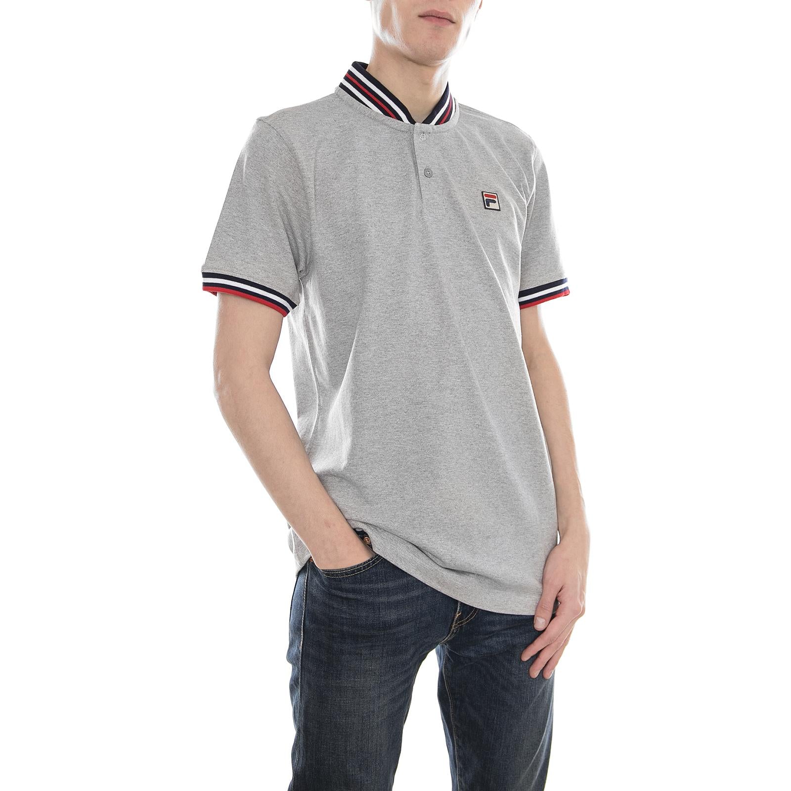 Skipper YD Rib Tee Light Grey Marl 684355-A56  FILA 