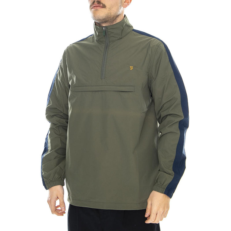 Donnelly Overhead Sol Jacket - Military Green - Giacca Estiva Uomo Verde F4RS7005-302  FARAH 
