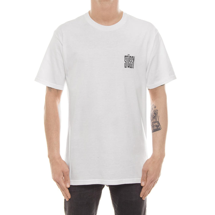 FUTURE PAST TEE WHITE 1904013-WHITE  STUSSY 