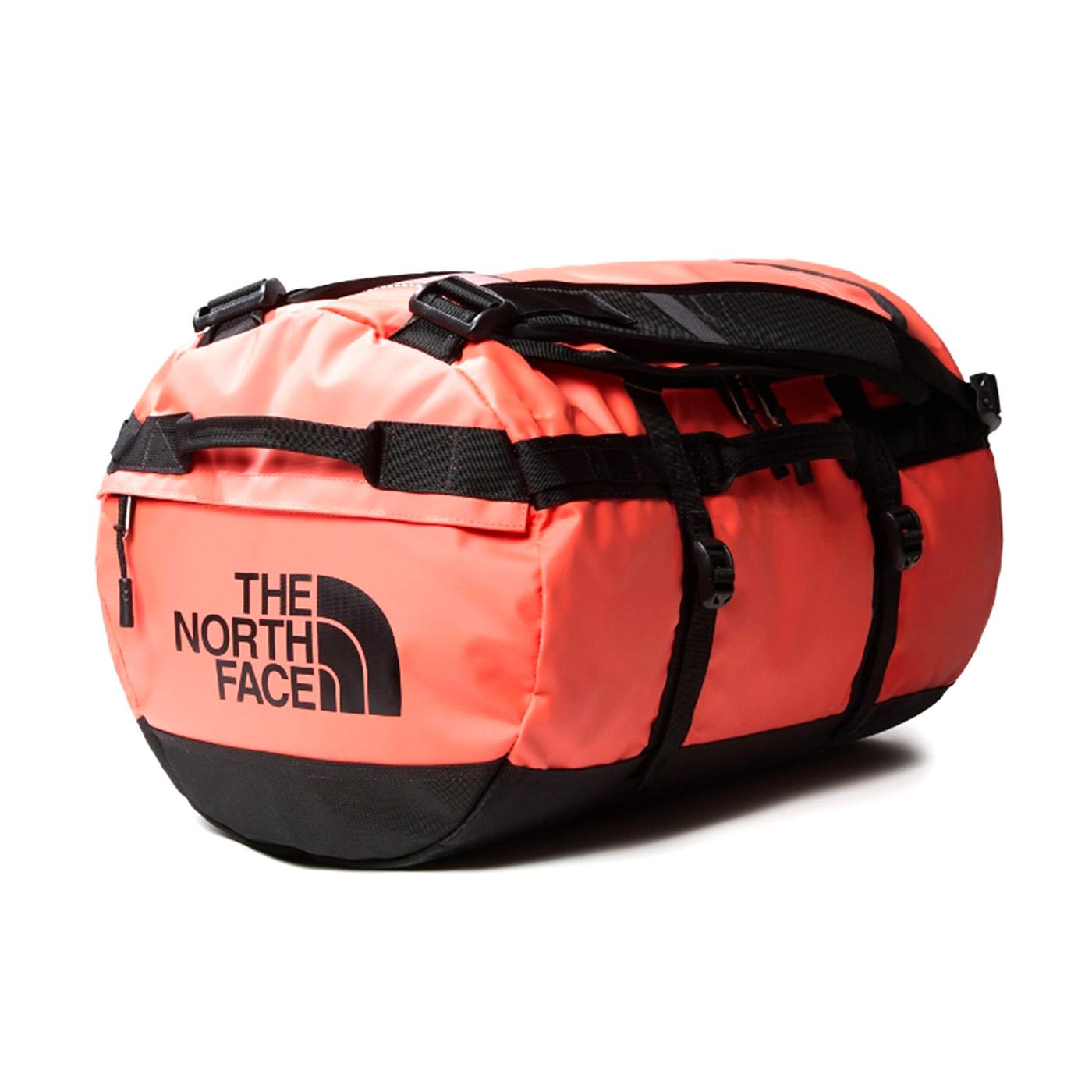 Base Camp Duffel S Retro Orange / TNF Black - Borsa a Tracolla Arancione NF0A52STZV11  THE NORTH FACE 