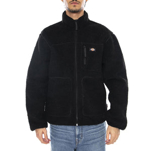 Dickies Mount Hope Fleece Black - Felpa Uomo Nera DK0A4YEEBLK1 . DICKIES 