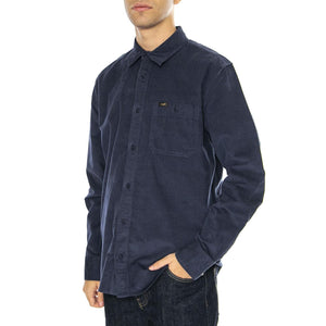 Leesure Shirt Real Indigo - Camicia Uomo Blu 112355732-BLUE  LEE 