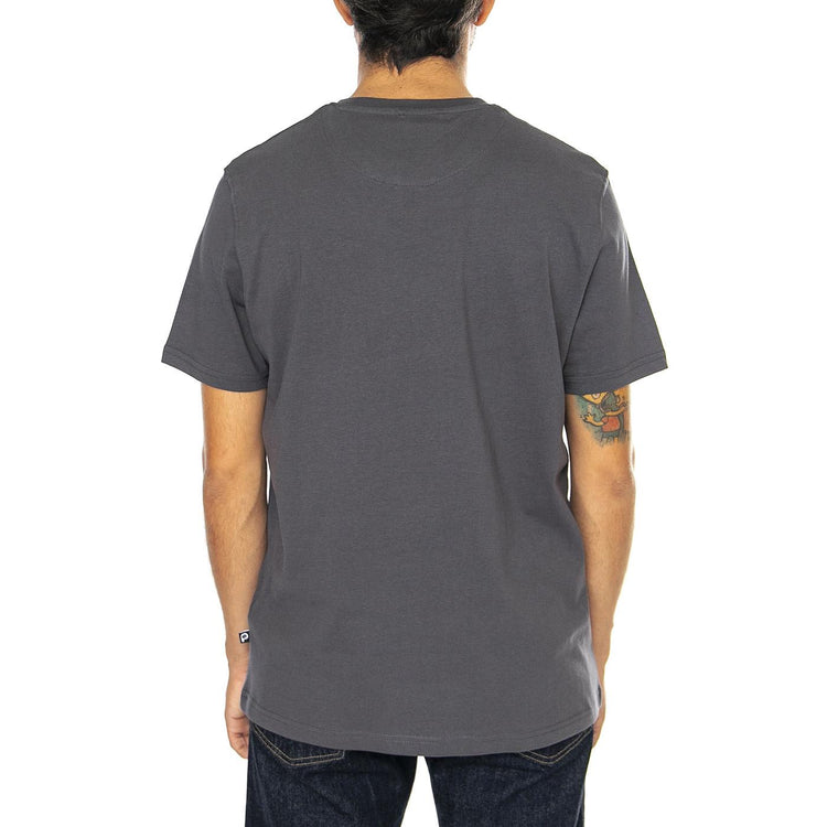 Penfield Bear Chest Print T-Shirt Ebony - Maglietta Girocollo Uomo Grigia PFD0019-B91  PENFIELD 