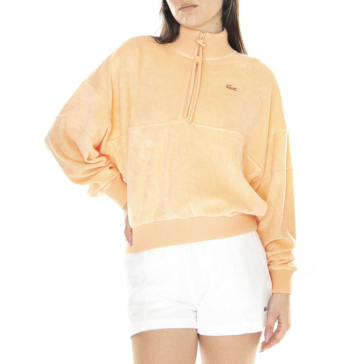 W' Sweatshirt Heb - Felpa Donna Arancione SF6385-HEB  LACOSTE 