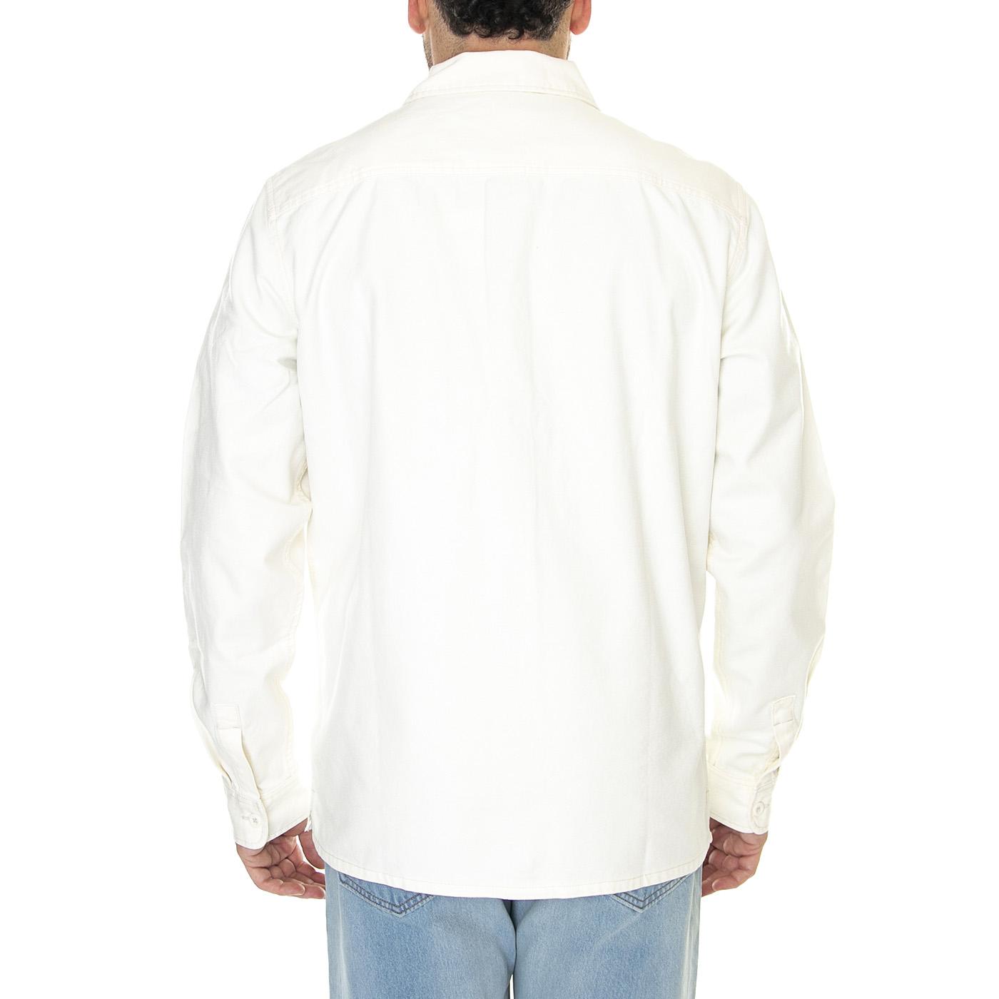 Floral Shirt Cloud - Camicia Uomo Bianca DK0A4Y4TC581  DICKIES 