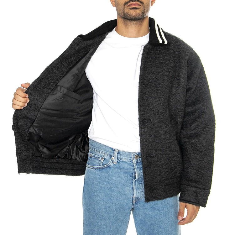 Saunders Blouson Jacket Black - Giacca Uomo Nera 121800571-BLK  OBEY 