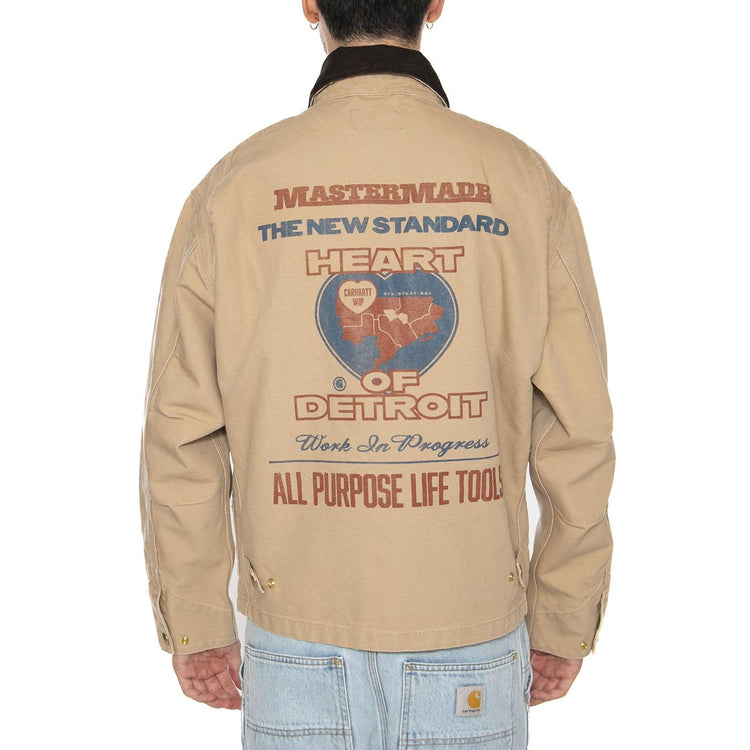 OG Arcan Graphic Jacket Dusty H Brown / Tobacco - Giacca Uomo Marrone I035553.2N260 . CARHARTT WIP 
