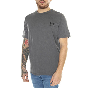 UA M Sportstyle LC SS Grey - Maglietta Girocollo Uomo Grigia 77-1326799-19  UNDER ARMOUR 
