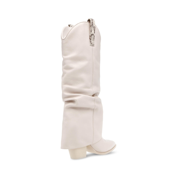 Lassy Bone Leath - Stivali Donna Bianchi SMSLASSY-287  STEVE MADDEN 