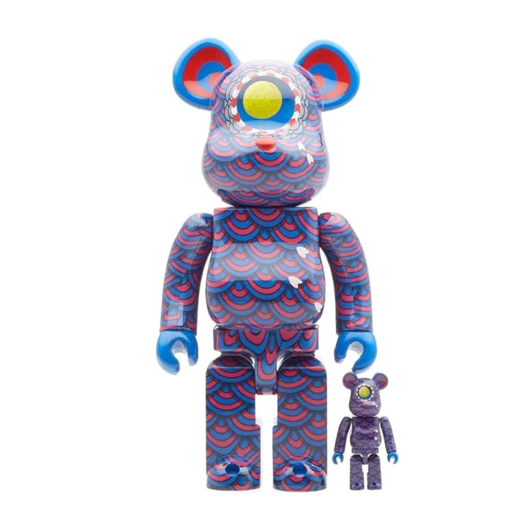 Medicom Kujaku Be@rbrick Set Multi 100% & 400% KUJAKU  MEDICOM TOY 