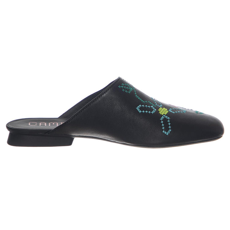 Gobi Negro Embroidery / CasiMyra Ry Negro - Sandali Donna Neri K201750-001  CAMPER 