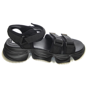 Chakra Black / Gold - Sandali Donna Neri / Oro SMSCHAKRA-BLA  STEVE MADDEN 