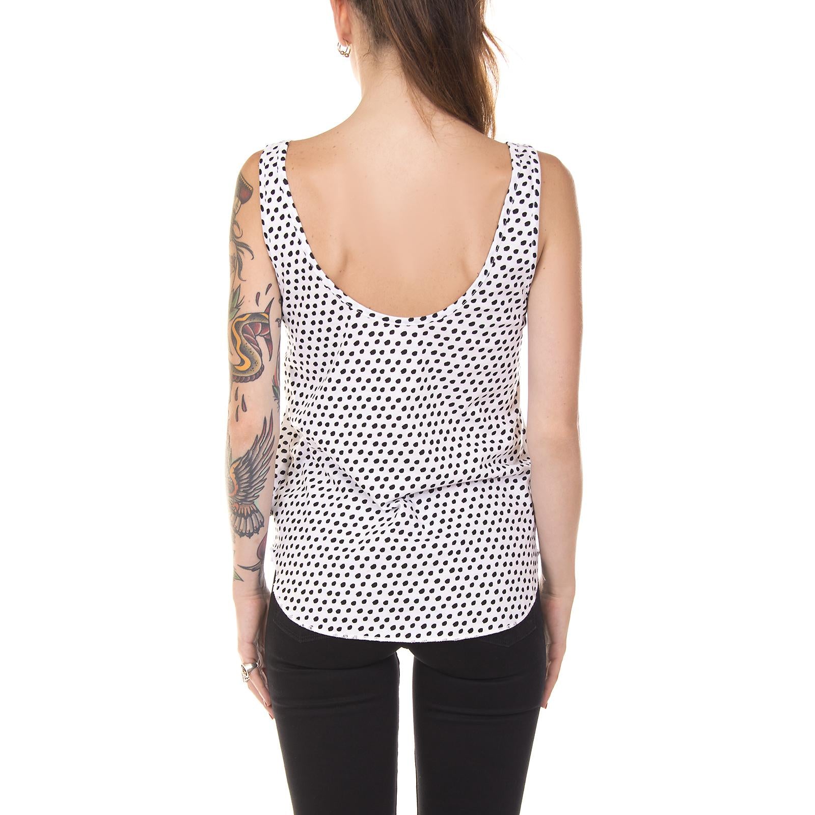 WM I SCREAM TANK WHITE VA3465WHT  VANS 