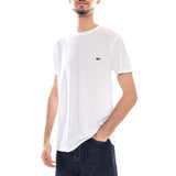 T-Shirt Bianca con Logo Uomo - Lacoste  Uomo LACOSTE