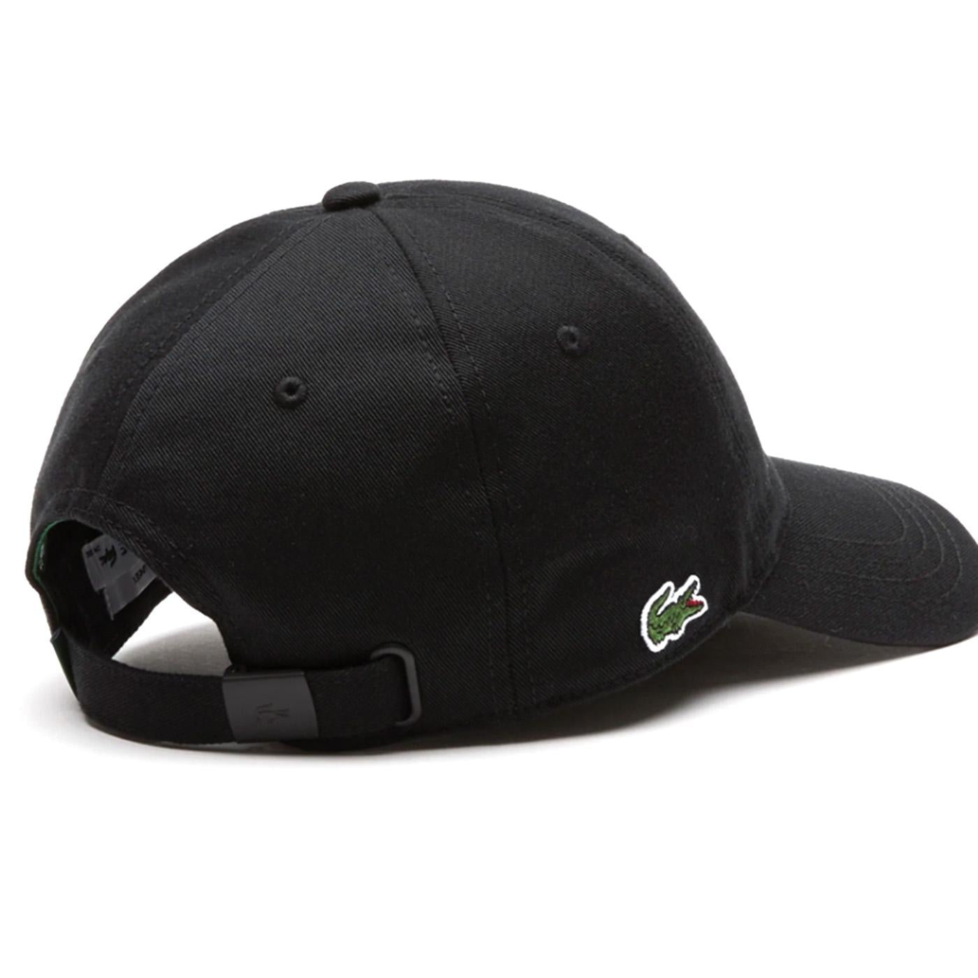 Cappellino-031 - Cappellino con Visiera Nero RK0440-031  LACOSTE 