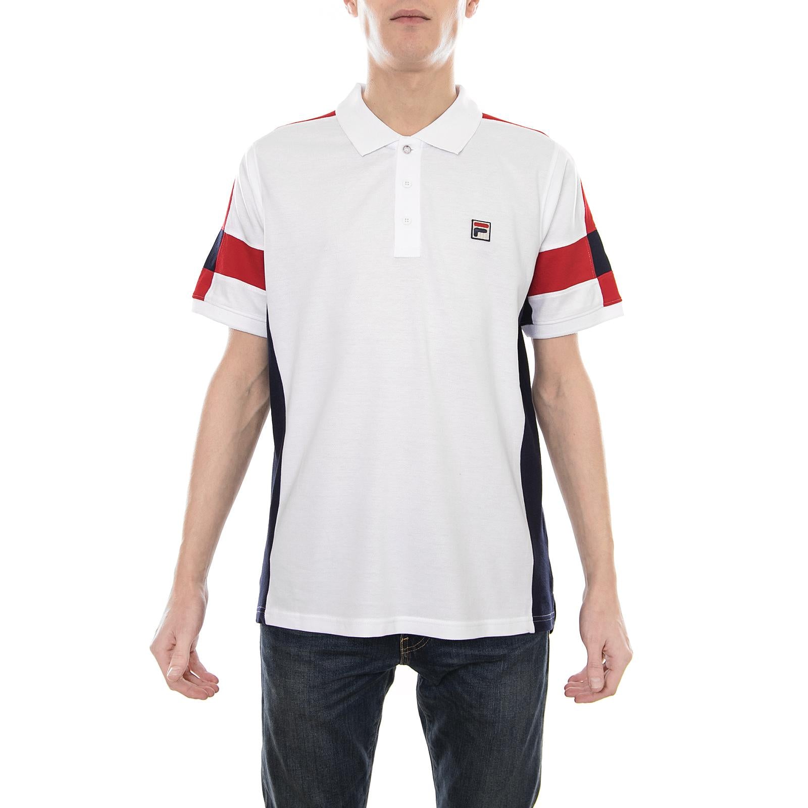Prago Panel Polo white-peacoat 684367-B22  FILA 