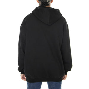 Dome Hoodie Black - Felpa con Cappuccio Uomo Nera W22H-DOME-BLK  USUAL 