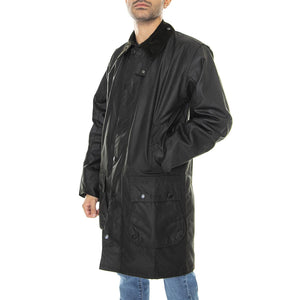 Classic Northumbria Wax Jacket Olive - Giacca Invernale Uomo Marrone 222MMWX0009-OL91  BARBOUR 