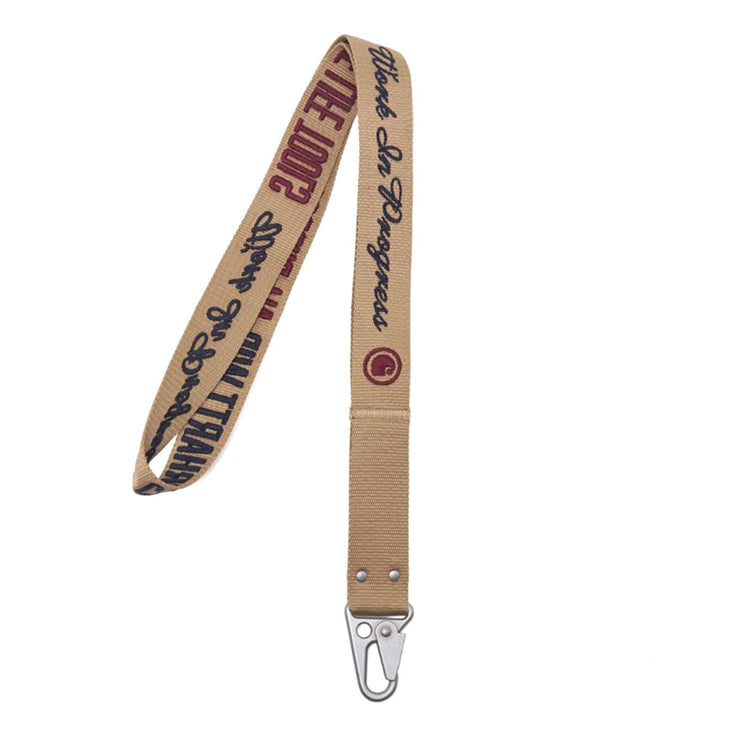 Arcan Keychain Dusty H Brown - Portachiavi Beige I035261.07EXX . CARHARTT WIP 