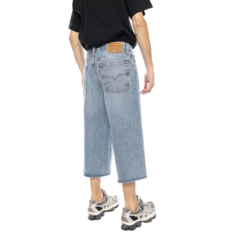 478 Baggy Capri Mellow Mornings Med Indigo - Pantaloni Denim Jeans Uomo Blu 004A8-0001 Med Indigo LEVIS 