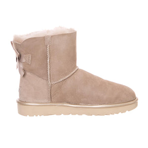 MINI BAILEY BOW  METALLIC DRIFTWOOD UGSBLBOWMMDR1019032W  UGG 