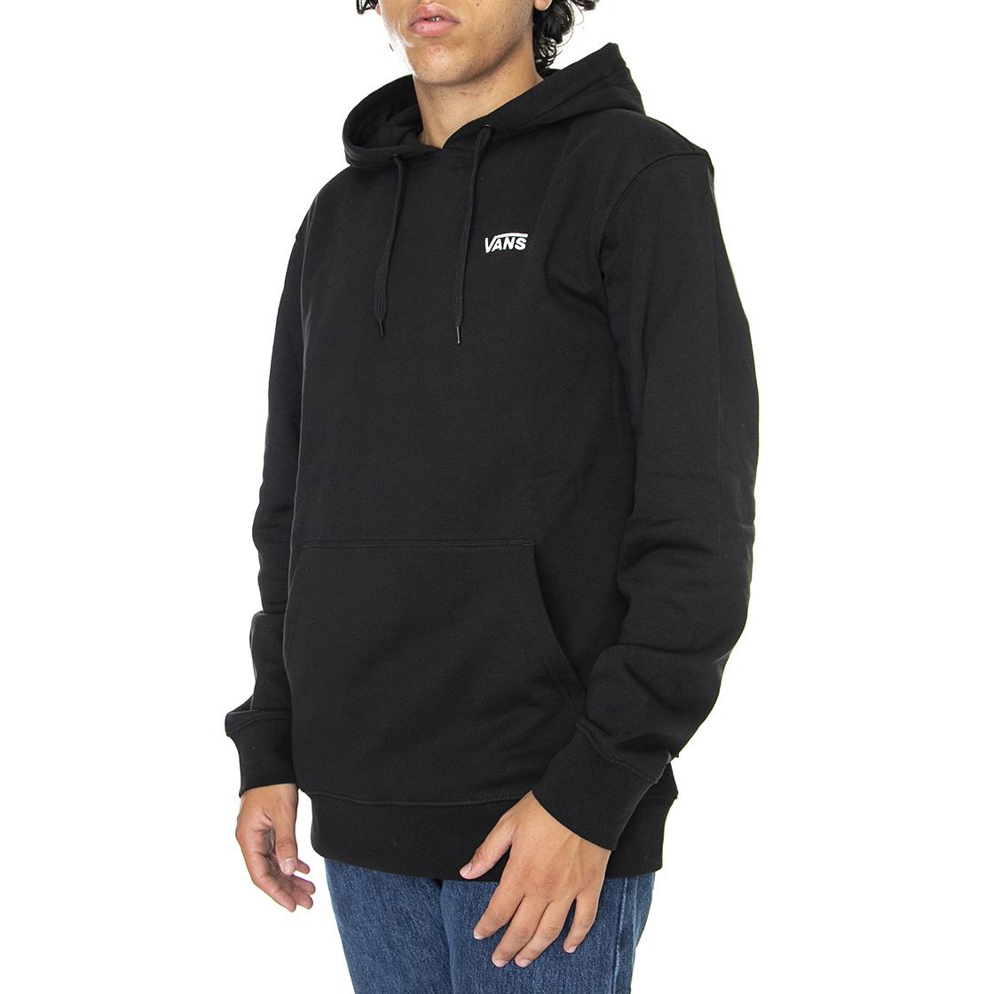 Core Basic Po Fleece Black - Felpa con Cappuccio Uomo Nera VN0A7YDVBLK1  VANS 