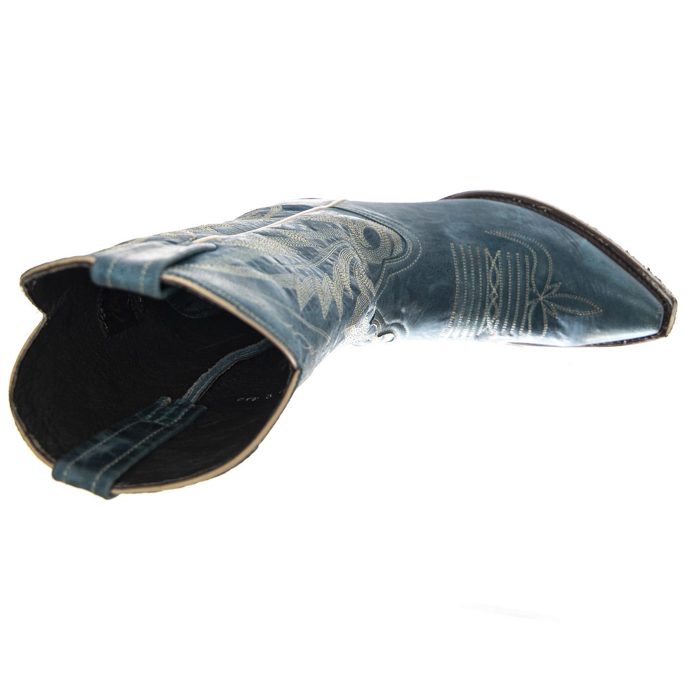 Ishani Cabra Volcano Turqueza Boots - Stivali Donna Blu CBSISHANI-CABVOLTUR  CABORCA 