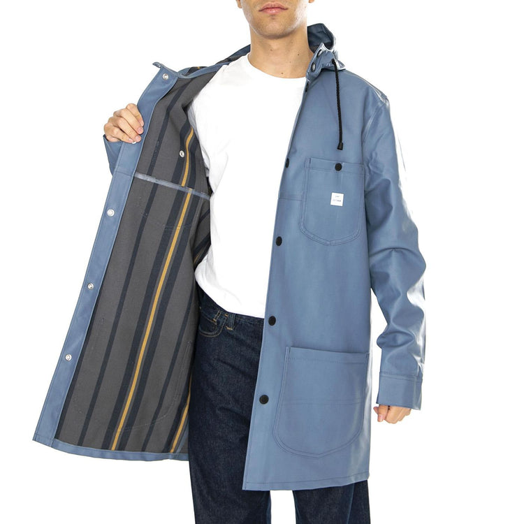 Men s Lee® x STUTTERHEIM Chore Raincoat - Giacca Uomo Blu 112361864  LEE 