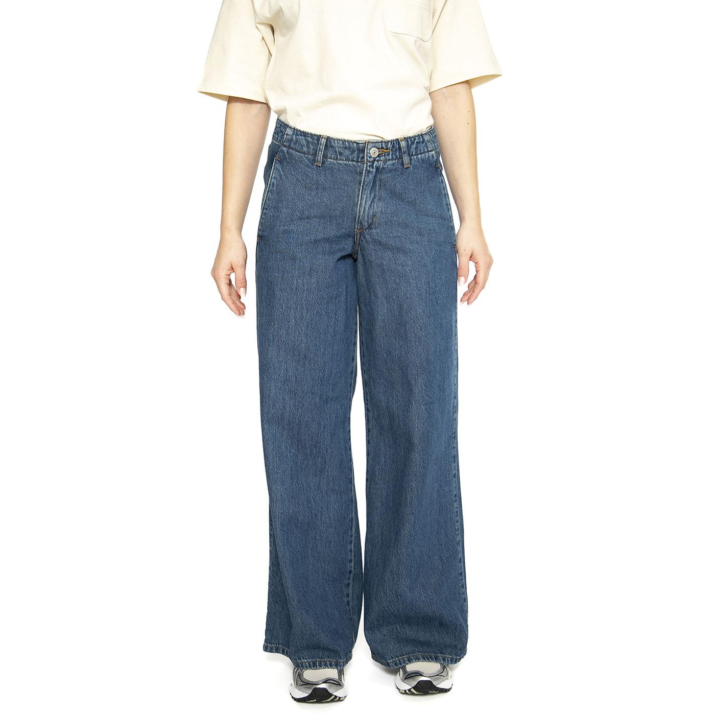 XL Chino Blacks - Pantaloni Denim Jeans Donna Blu A8700-0005  LEVIS 