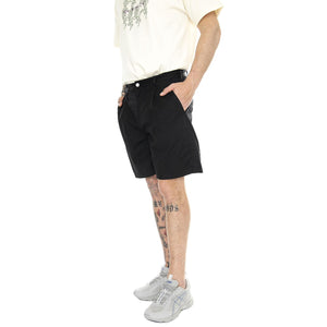 Albert Short Black /rinsed - Bermuda Uomo Neri I033125.8902  CARHARTT WIP 