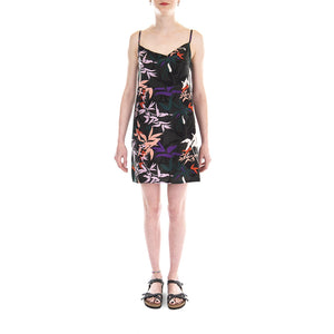 CALYX DRESS BLACK MULTI 401500220-BKM  OBEY 