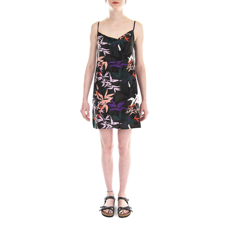 CALYX DRESS BLACK MULTI 401500220-BKM  OBEY 