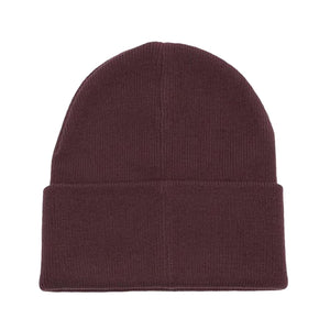 Icon Patch Cuff Beanie Plum Perfect - Cappellino in Maglia Rasata Viola 100030198 PLP OBEY 