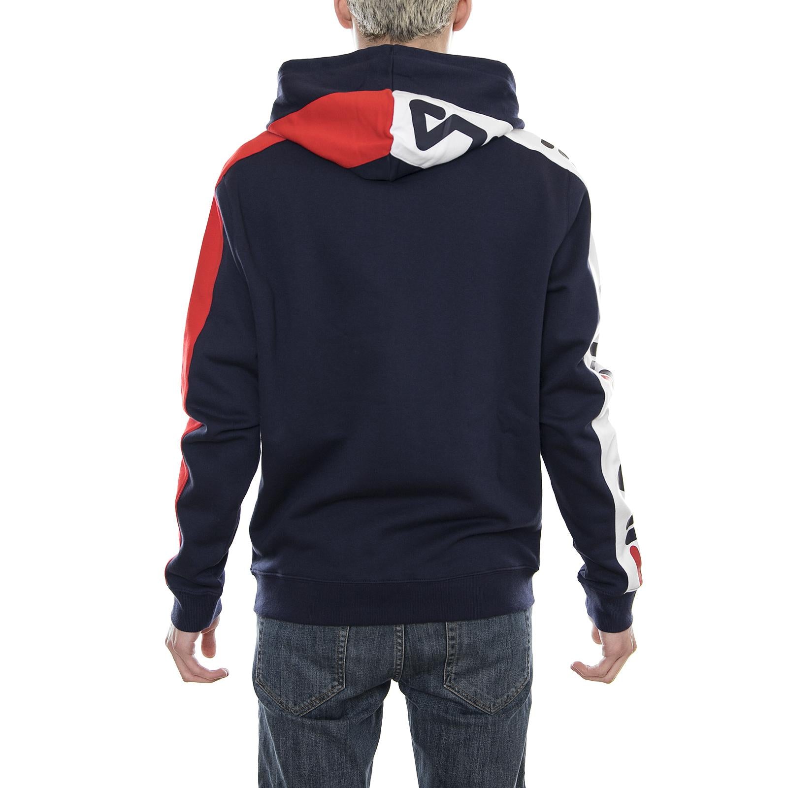 Stan Cut And Sew Hoodie peacoat 684340-A47  FILA 