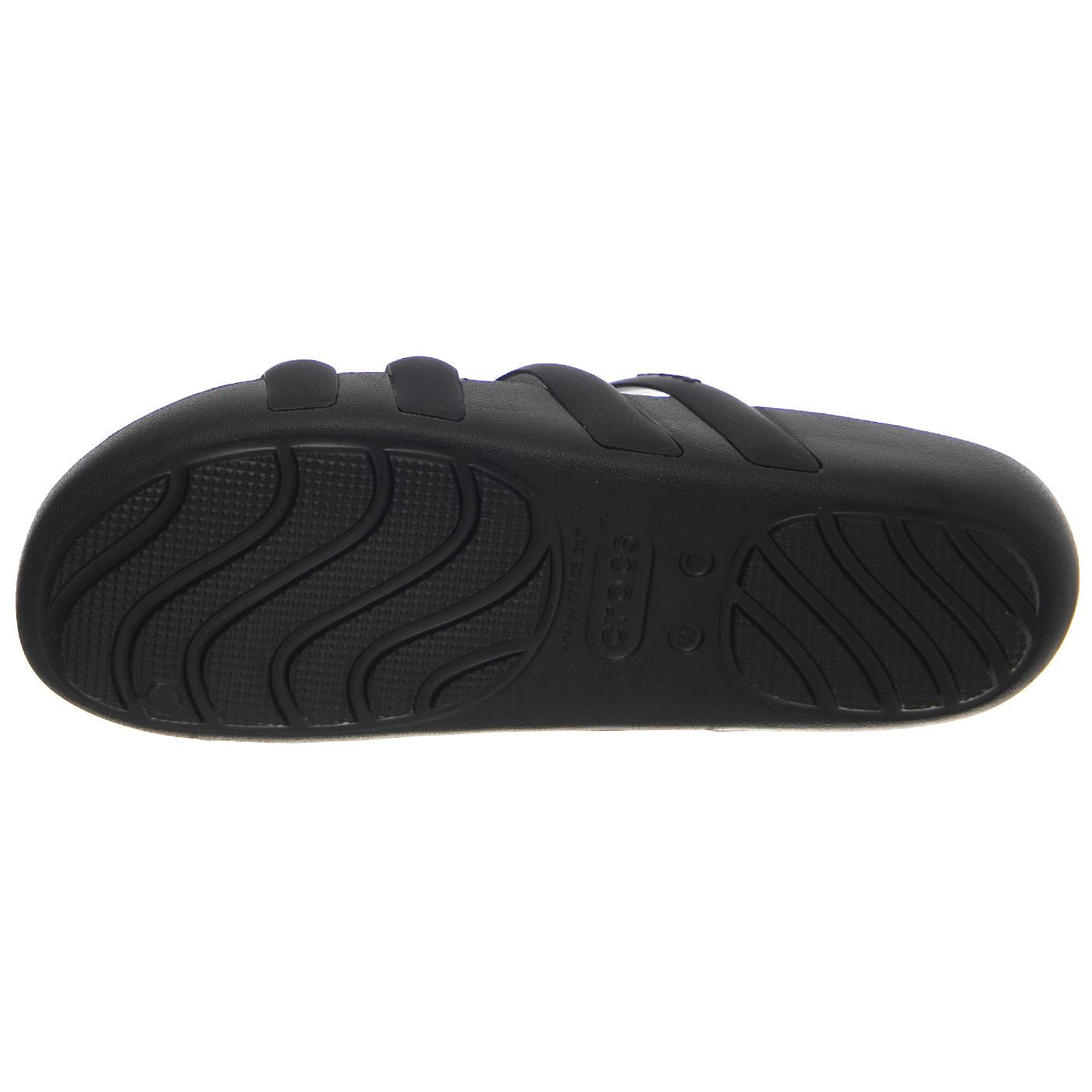 W' Crocs Splash Strappy Black - Sandali Donna Neri CR.208217-BLK  CROCS 