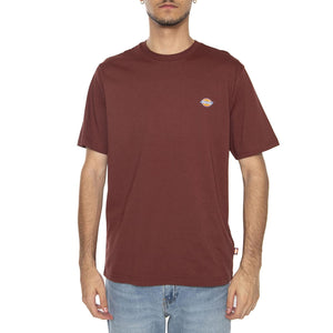 SS Mapleton Tee Andorre - Maglietta Girocollo Uomo Bordeaux DK0A4XDBL161 . DICKIES 