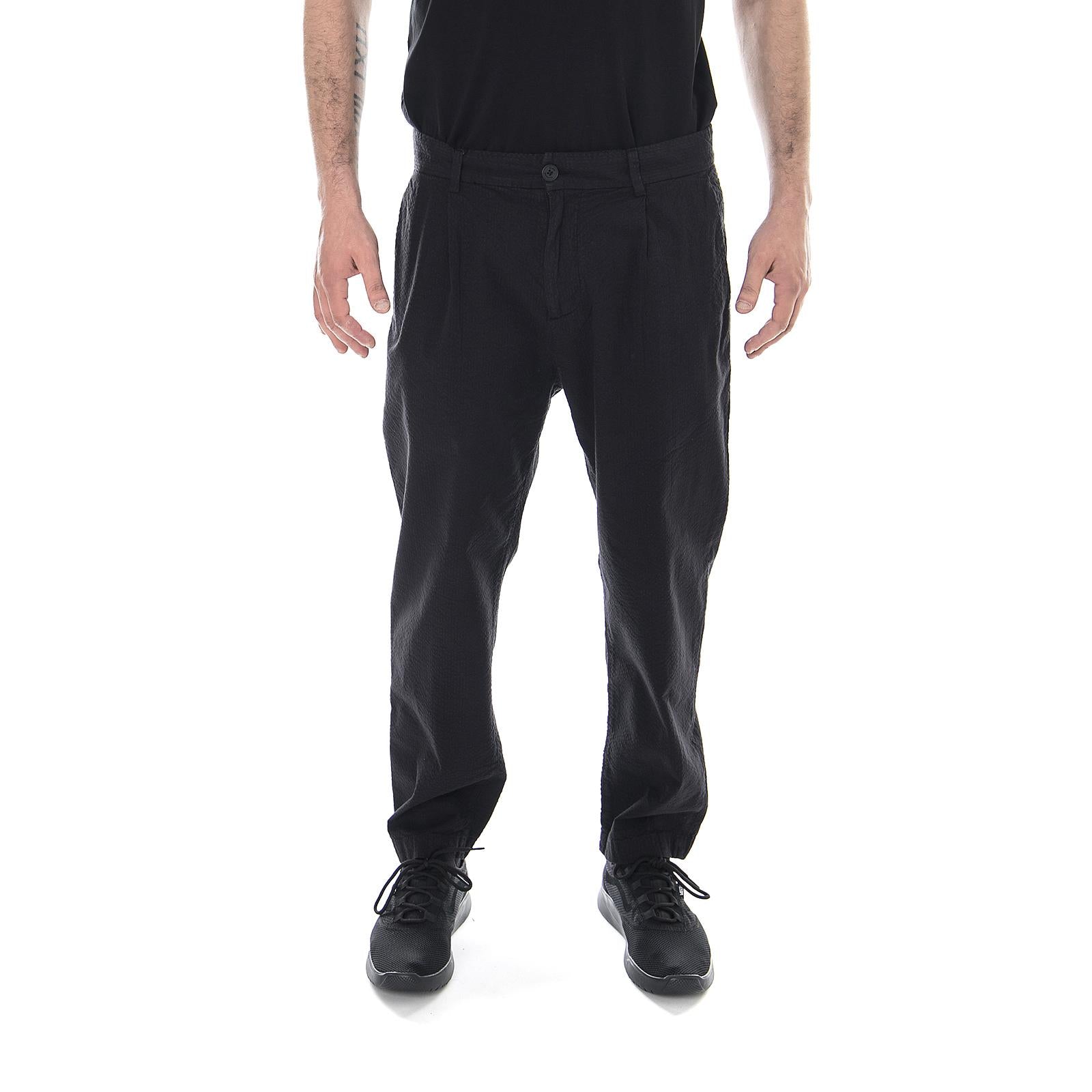 ISAACSON CROPPED Ms pant BLACK 182205-110  ELVINE 