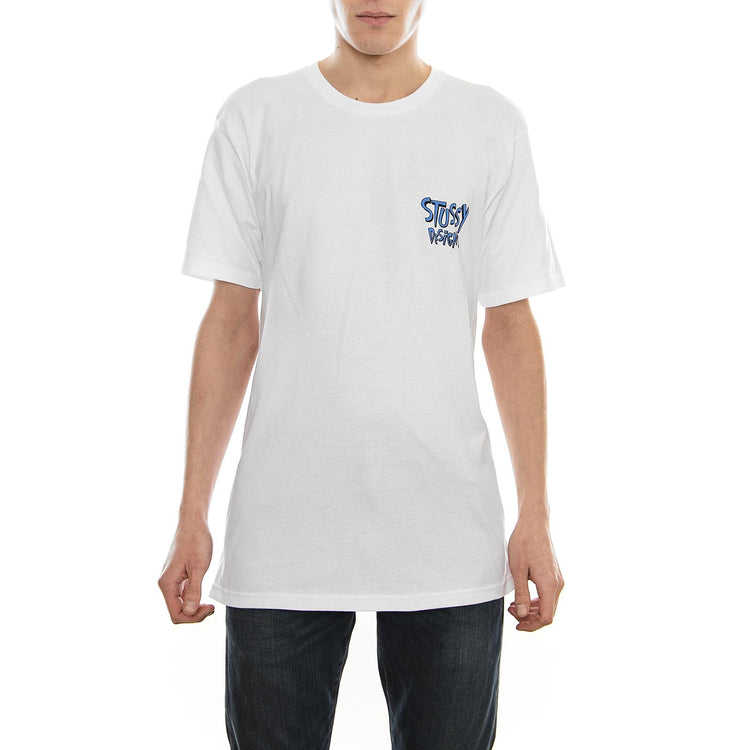 BROKEN WORLD TEE WHITE 1904182-WHITE  STUSSY 