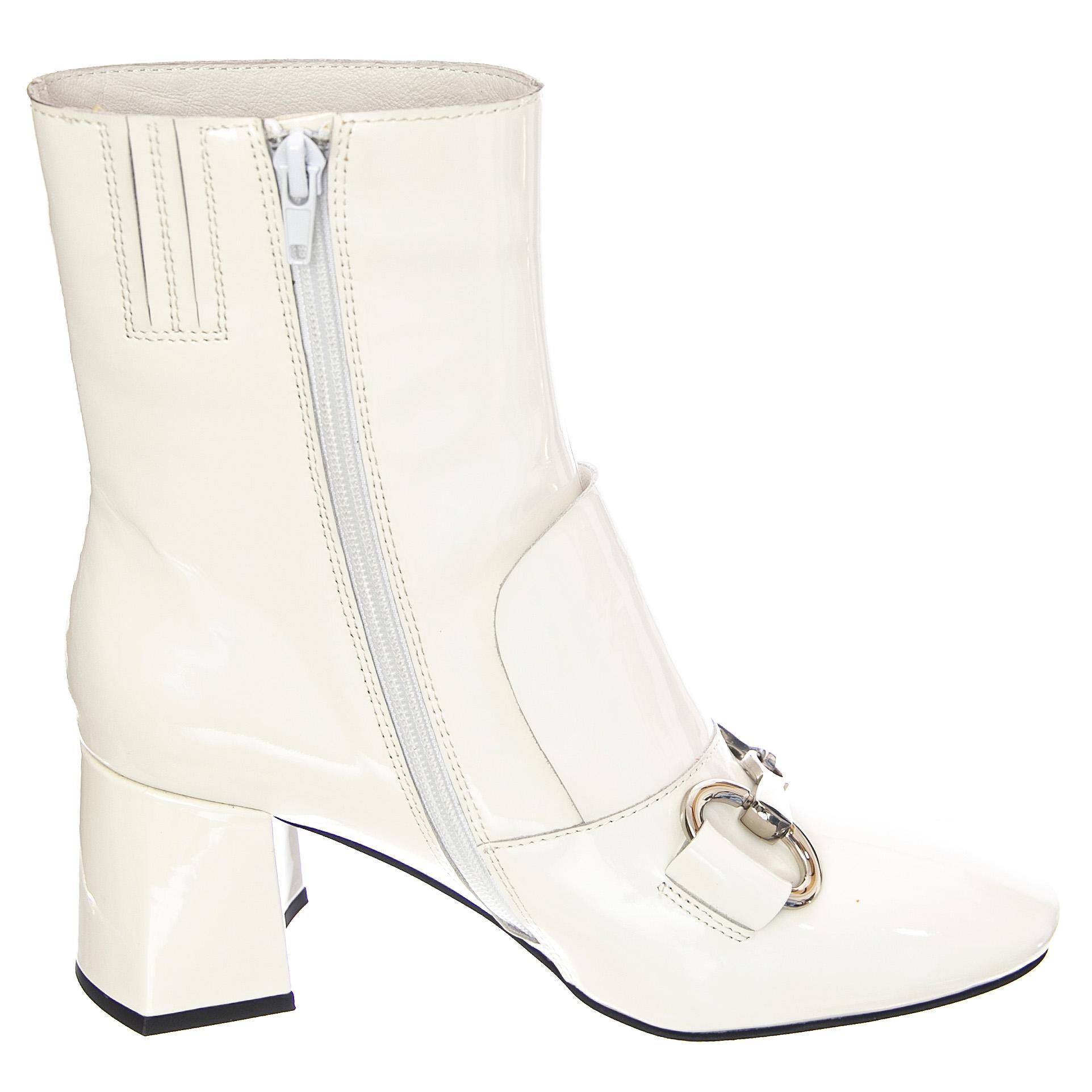  JC-726-6-4 PATENT WHITE  JEFFREY CAMPBELL 